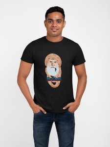 Ibn-UL-ARABI Illustration - Black - The Ertugrul Ghazi - 100% cotton t-shirt for Men with soft feel and a stylish cut