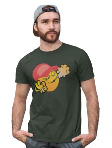 Full Chill Emoji T-shirt (Green) - Clothes for Emoji Lovers -Foremost Gifting Material for Your Friends and Close Ones