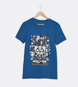 Illustration art - Printed Tees for men - super comfy - designed for fun and creative atmosphere around you - youth oriented design