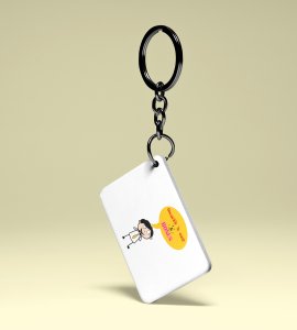 Diwali Bonus Meme Keychain - Diwali bole tho chaklo Bonus!(Pack Of 2)