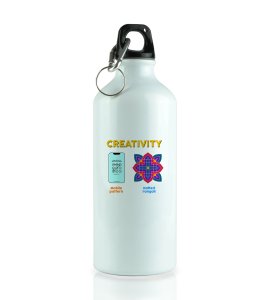 Unlocking Diwali Magic sipper bottle - Where Patterns Meet Rangoli