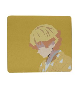 Golden Thunder: Zenitsu Illustration Mouse Pad - Exclusive Anime Design