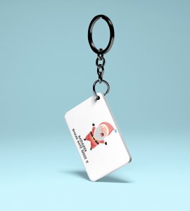 Reindeer Ranaway : Style Up Festively withKey Chain - Leak-Proof, Marathi Printed Design