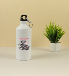 Sending Love: Printed Aluminium Sports Sipper (750 ml), Best Gift For Singles
