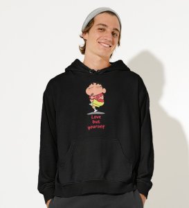 Self-Love : (black) Hoodies For Singles With Print