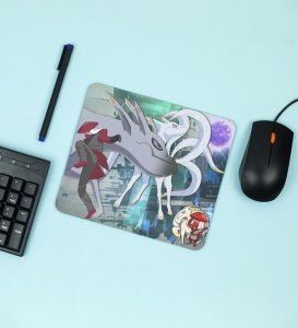 Masters of Fire: The Union of Kokuo and Han Printed Mousepad