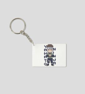 Yamato The Wood Release Wielder  Printed White Anime Keychains Pack Of 2