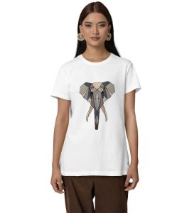 Rainbow Horned Vision: Graphic Printed Black T-Shirt